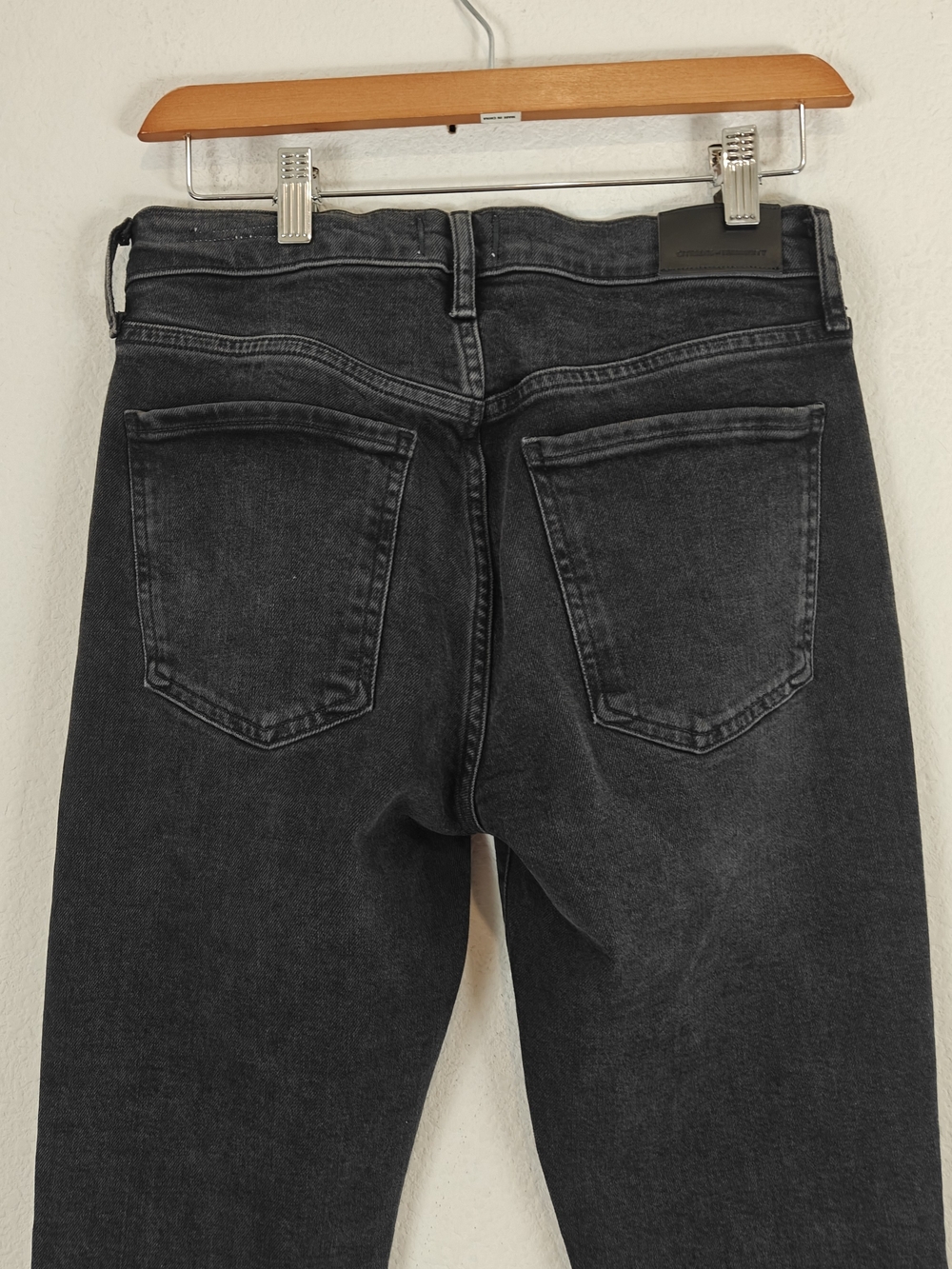 Citizens of Humanity Emannuelle Slim Boot Jeans Black Wash Stretch Denim Sz 26 - Picture 10 of 15